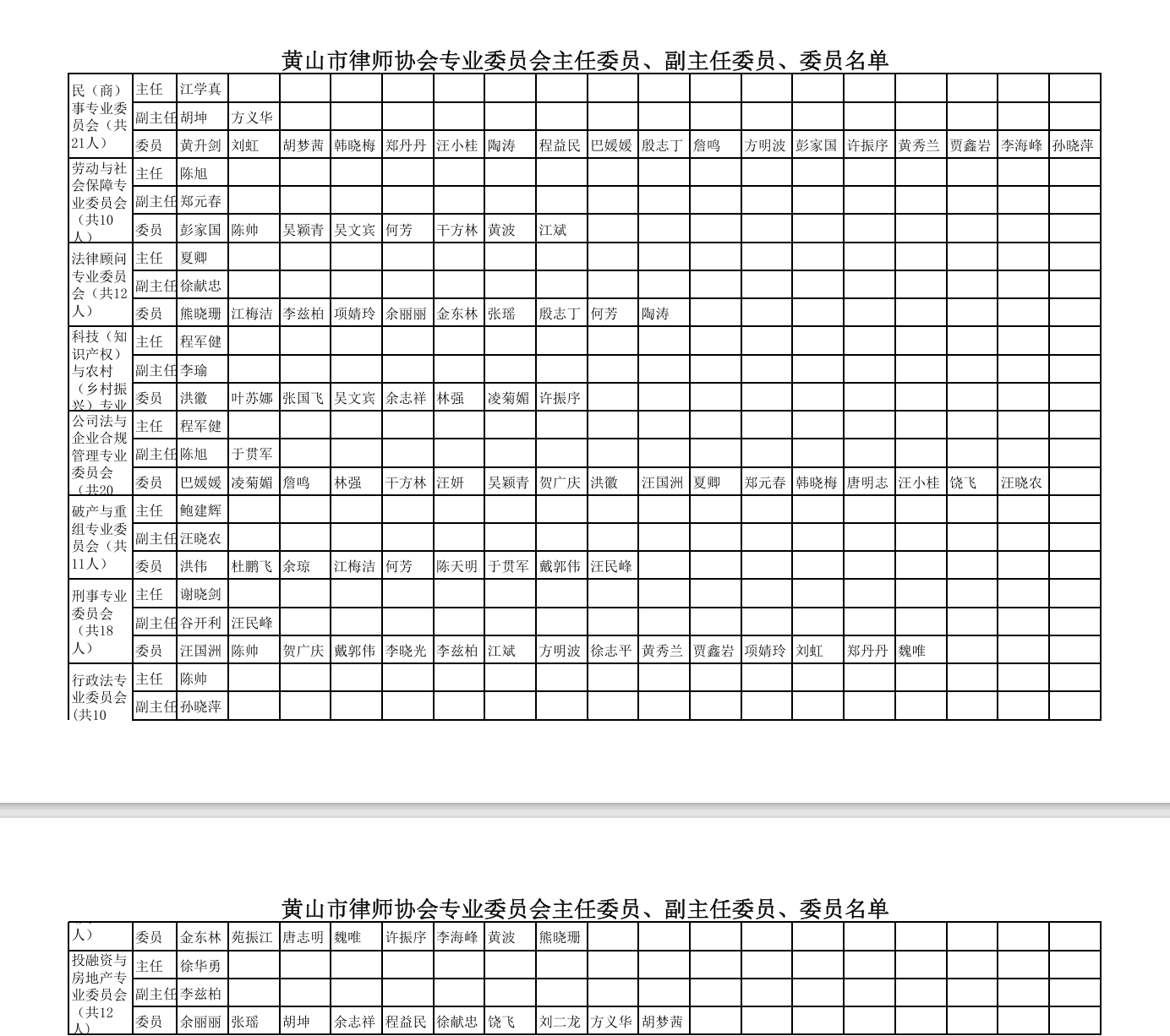 黄山市知名的专业律师
