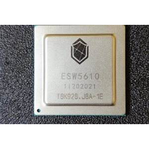 中国自主研制的首款内生安全交换芯片“玄武芯”ESW5610