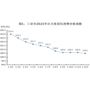 2023年三亚市国民经济和社会发展统计公报