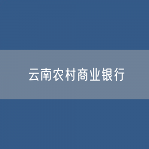 云南农村商业银行目录大全：云南有多少家农村商业银行？