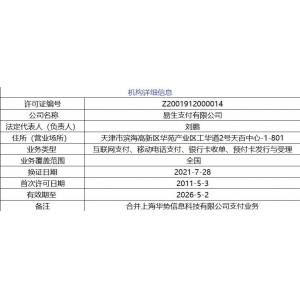 易生支付POS机申请使用