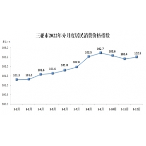 2022年三亚市国民经济和社会发展统计公报