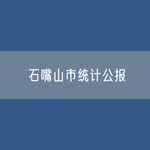 石嘴山市2023年国民经济和社会发展统计公报