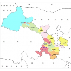 甘肃各地人口、面积、地区生产总值/人均GDP排名