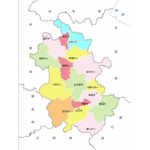 安徽各地人口、面积、地区生产总值/人均GDP排名