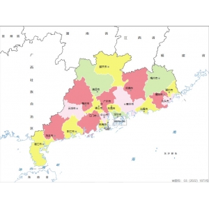 广东各地人口、面积、地区生产总值/人均GDP排名