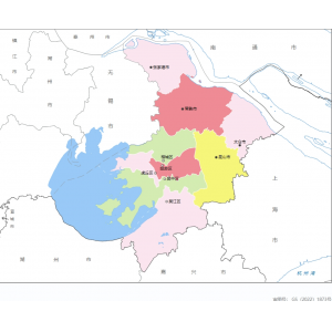 苏州市各地人口、面积、地区生产总值/人均GDP排名