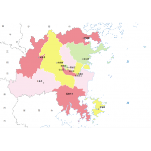 福州市各地人口、面积、地区生产总值/人均GDP排名