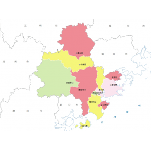 泉州市各地人口、面积、地区生产总值/人均GDP排名