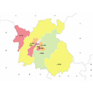 南昌市各地人口、面积、地区生产总值/人均GDP排名