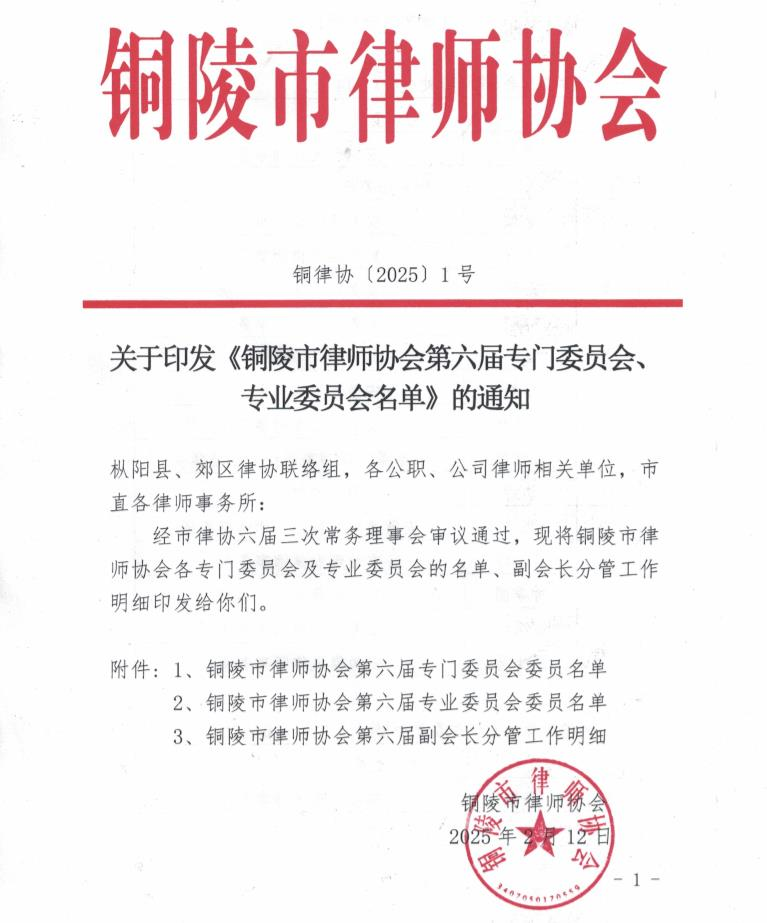 铜陵市知名的专业律师